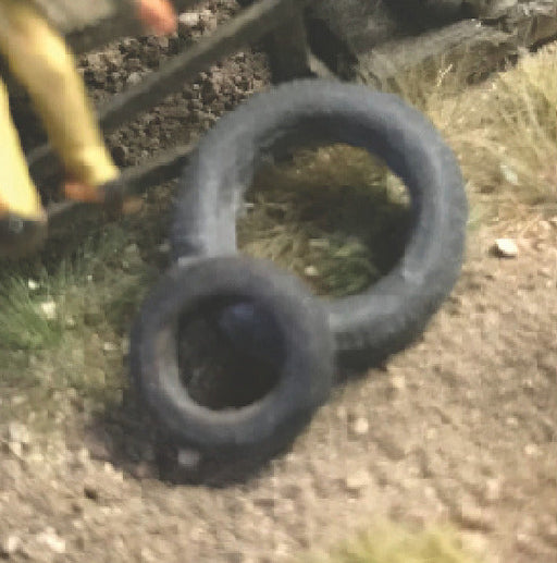HO Scale assorted Tires