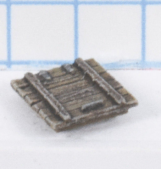 Wooden hatch cover access door