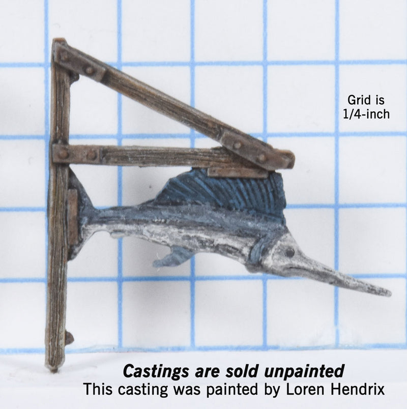 C-163 Sailfish Ornament
