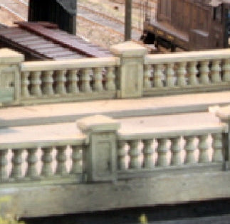 concrete roadway railings