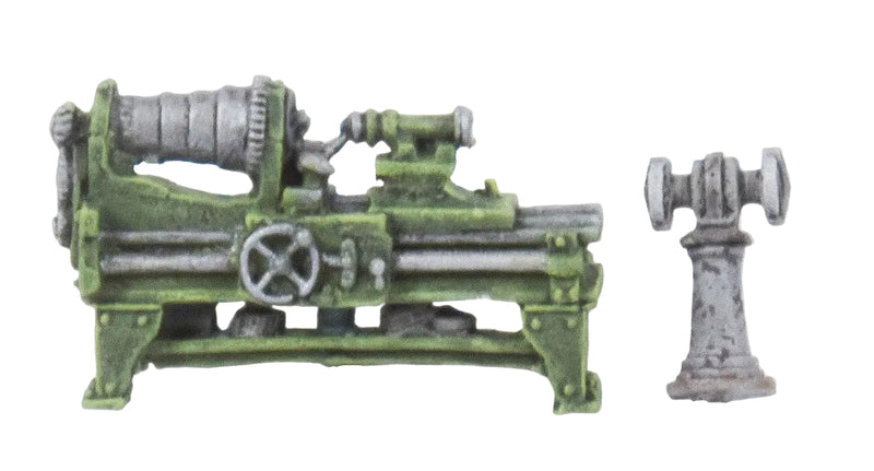 C-192 Lathe & Pedestal Grinder