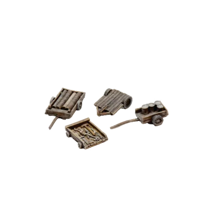 C-207 Set of Four Carts