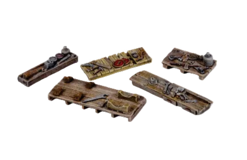 C-193 Assorted Bench Tops (5)