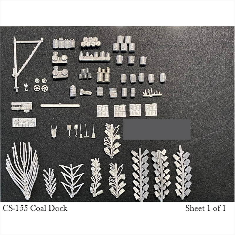 CS-155 Coal Dock Casting Set