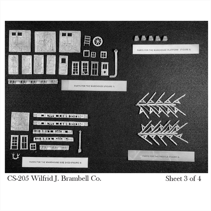CS-205 Wilfrid J. Brambell Casting Set — RailroadKits & Microlumina