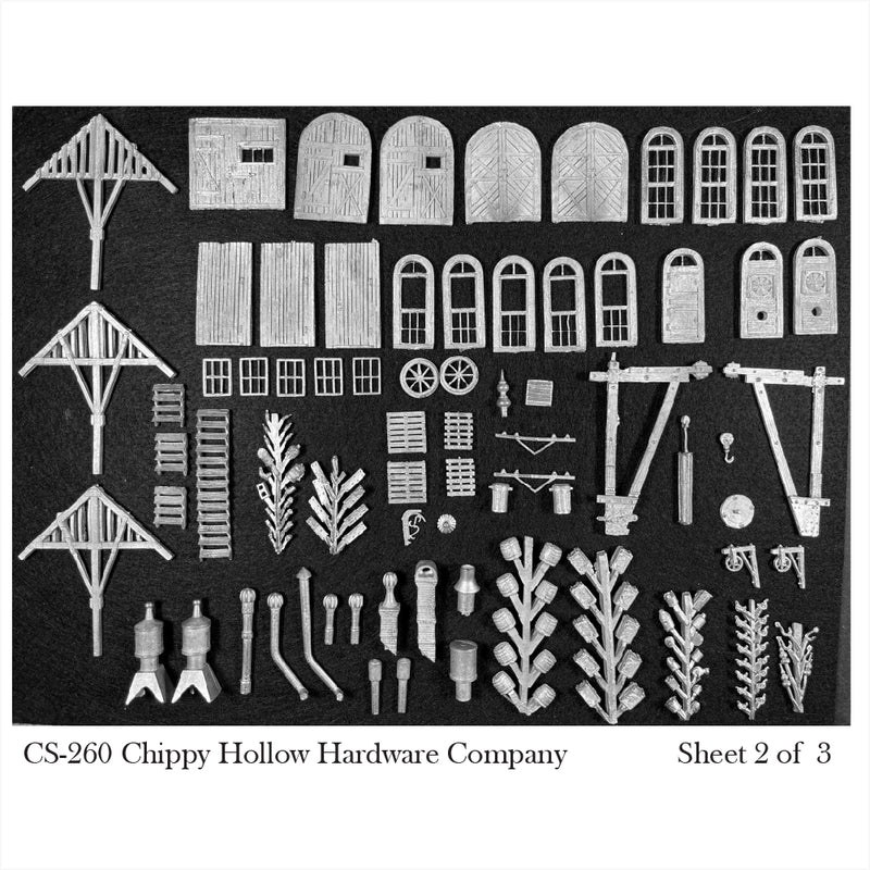 CS-260 Chippy Hollow Hardware Casting Set