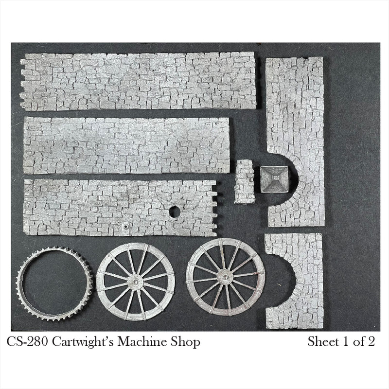 CS-280 Cartwright’s Machine Shop Casting Set