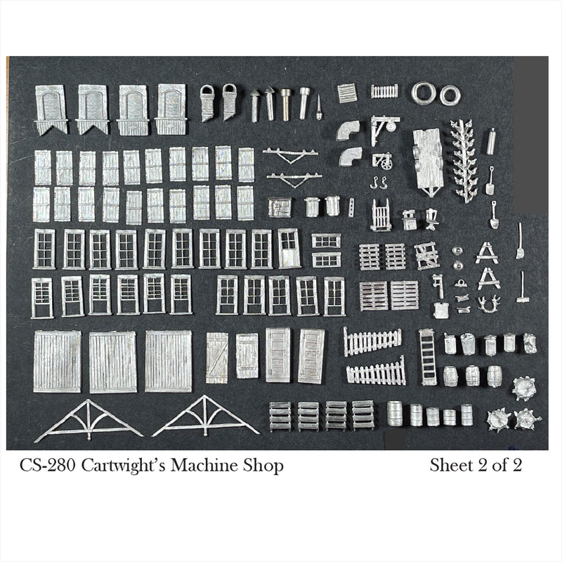 CS-280 Cartwright’s Machine Shop Casting Set