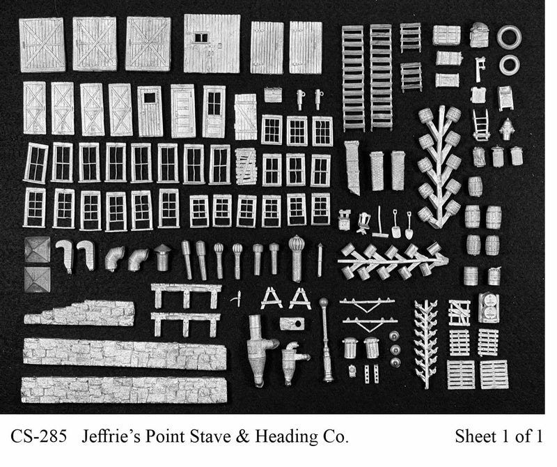 CS-285 Jeffries Point Casting Set