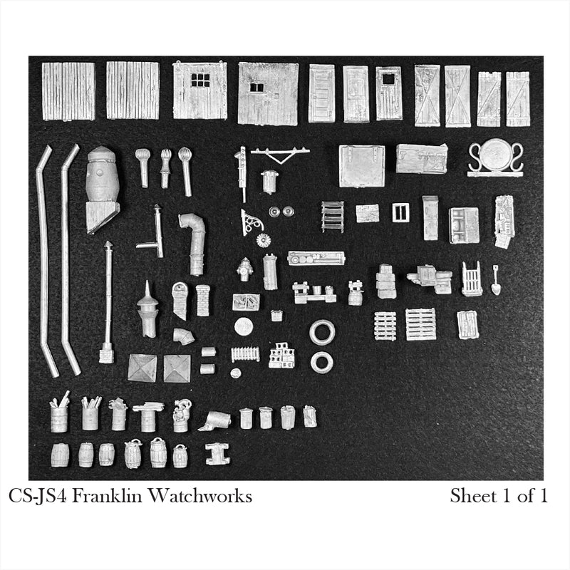 CS-JS4 Franklin Watch Works Casting Set