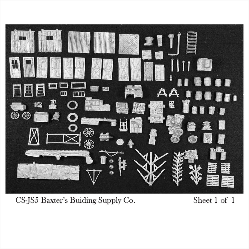 CS-JS5 Baxter's Building Supply Casting Set
